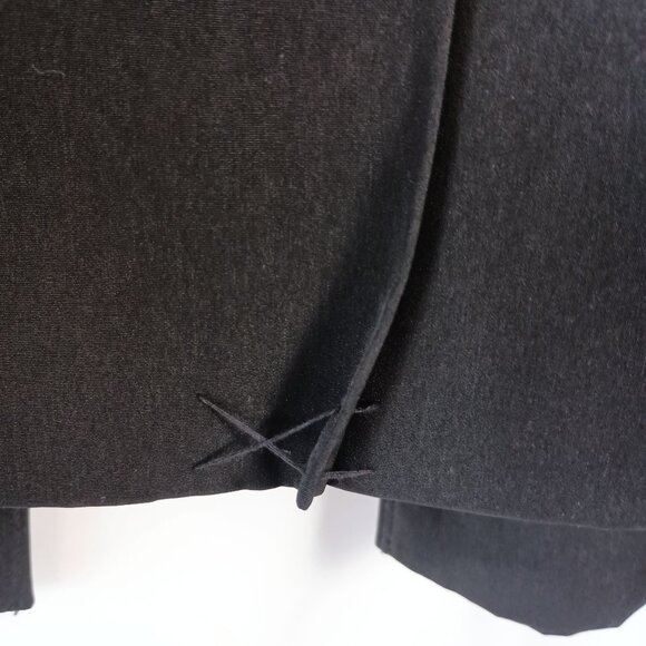 London Fog Women’s Black Trench Coat Lined Size L Classic Fall Jacket - Picture 3 of 4